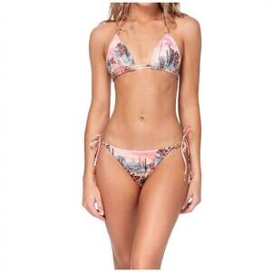 NEW OLA AZUL gaby desert bikini bottom in multicolor